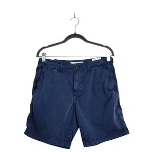 Billy Reid Blue Chino Shorts Size 31